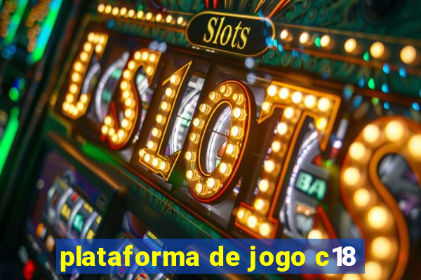 plataforma de jogo c18