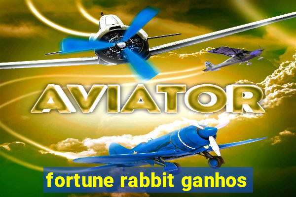 fortune rabbit ganhos