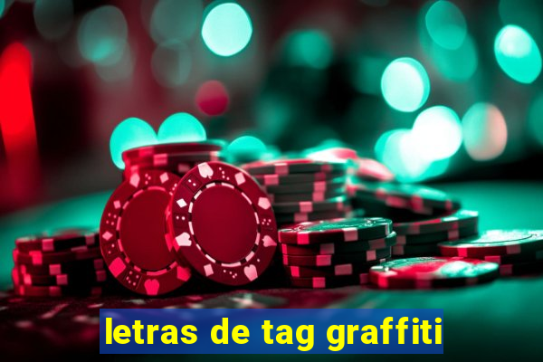 letras de tag graffiti