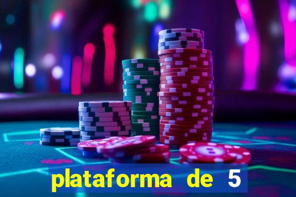 plataforma de 5 reais fortune tiger