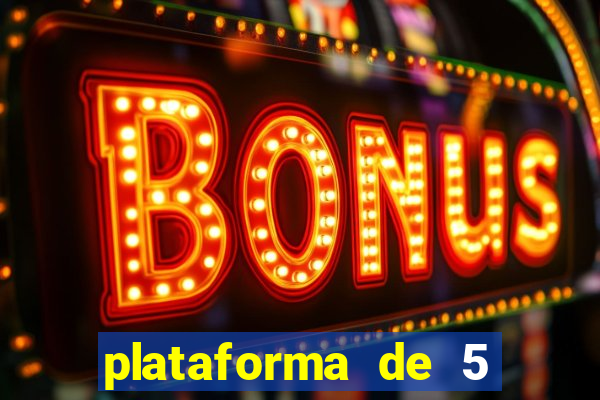 plataforma de 5 reais fortune tiger