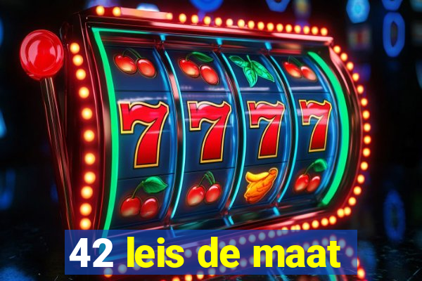 42 leis de maat