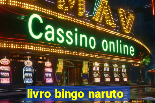 livro bingo naruto