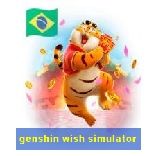 genshin wish simulator