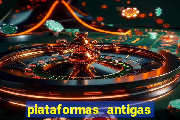 plataformas antigas de jogos