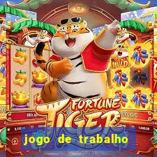 jogo de trabalho no escritório