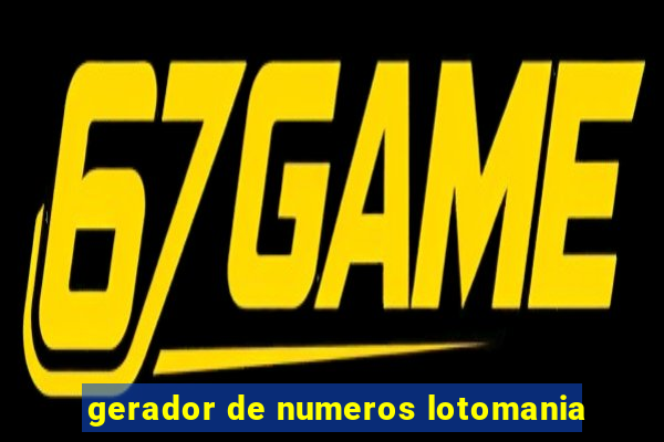 gerador de numeros lotomania