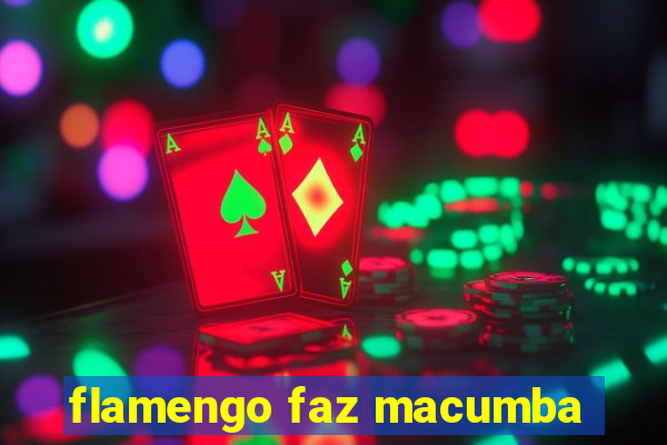 flamengo faz macumba