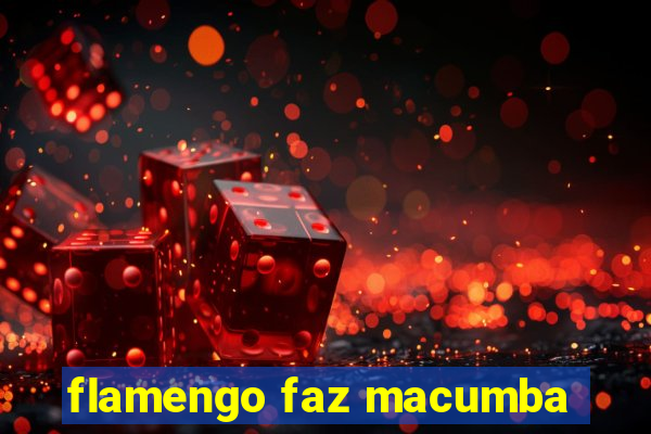 flamengo faz macumba