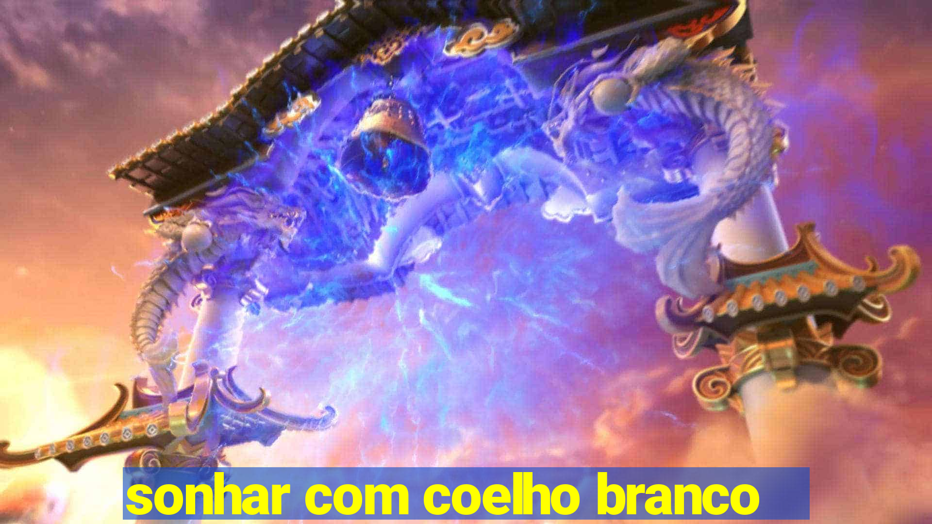 sonhar com coelho branco