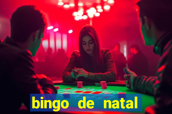 bingo de natal para imprimir gratis