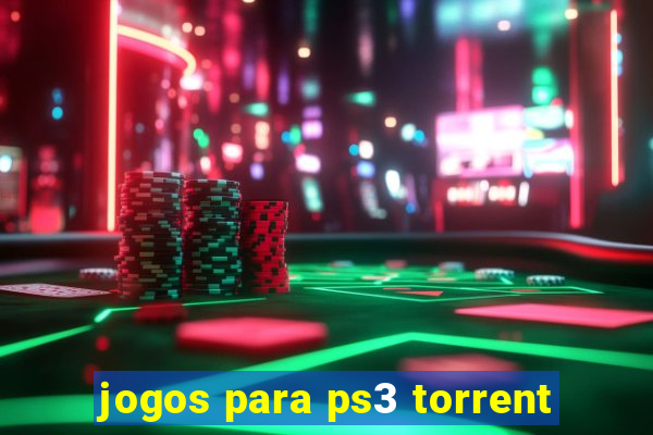 jogos para ps3 torrent