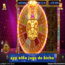 app elite jogo do bicho