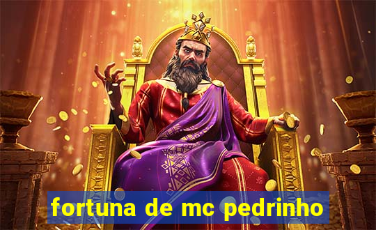 fortuna de mc pedrinho