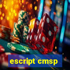 escript cmsp