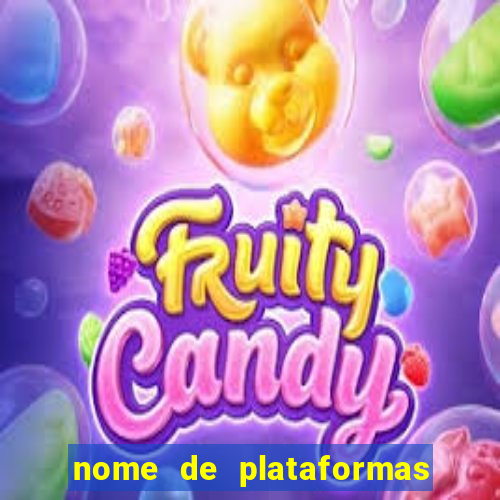 nome de plataformas de jogos