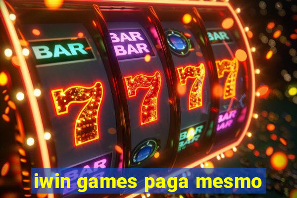 iwin games paga mesmo