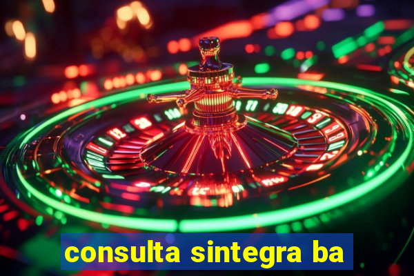 consulta sintegra ba