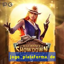 jogo plataforma de 3 reais