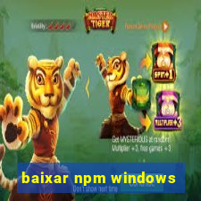 baixar npm windows