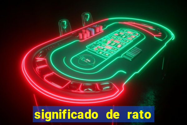 significado de rato na umbanda