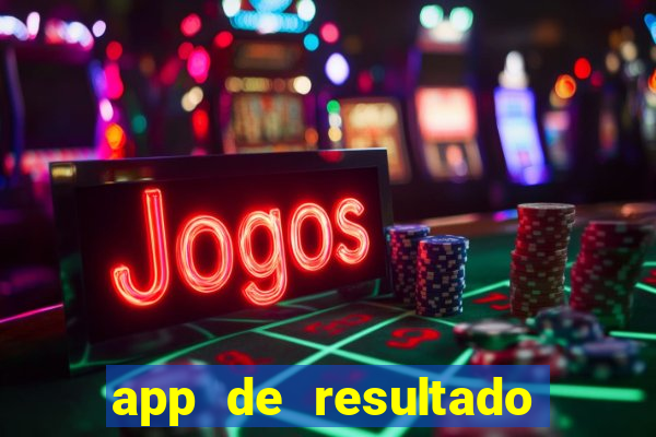 app de resultado de jogos