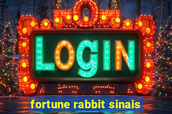 fortune rabbit sinais