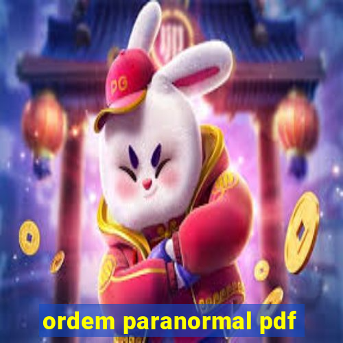 ordem paranormal pdf