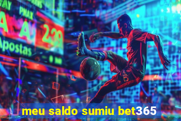 meu saldo sumiu bet365