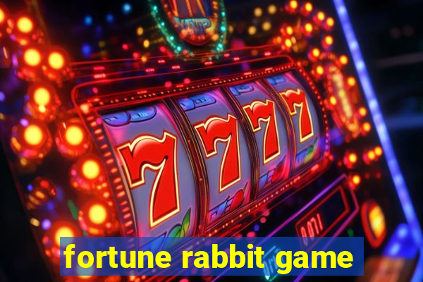 fortune rabbit game