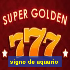 signo de aquario