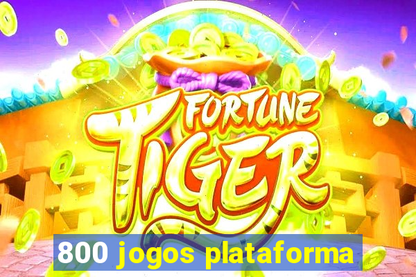 800 jogos plataforma