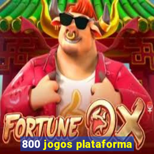 800 jogos plataforma