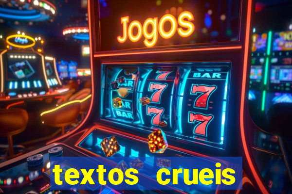 textos crueis demais pdf