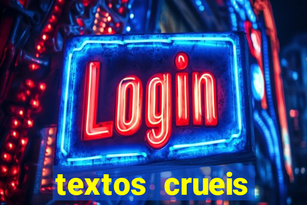 textos crueis demais pdf