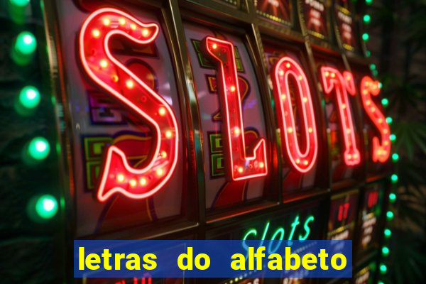 letras do alfabeto personalizadas para imprimir