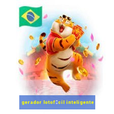 gerador lotof谩cil inteligente