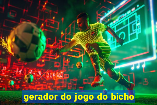 gerador do jogo do bicho