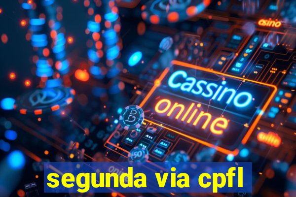 segunda via cpfl