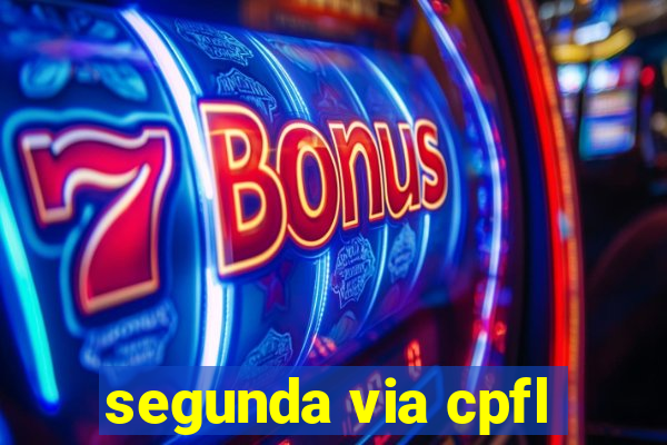 segunda via cpfl