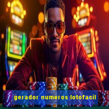 gerador numeros lotofacil