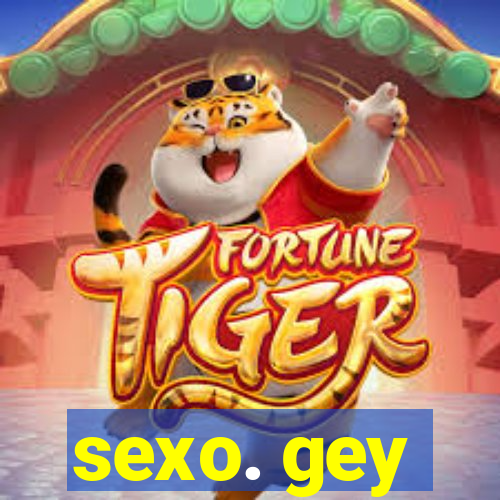 sexo. gey