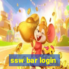 ssw bar login