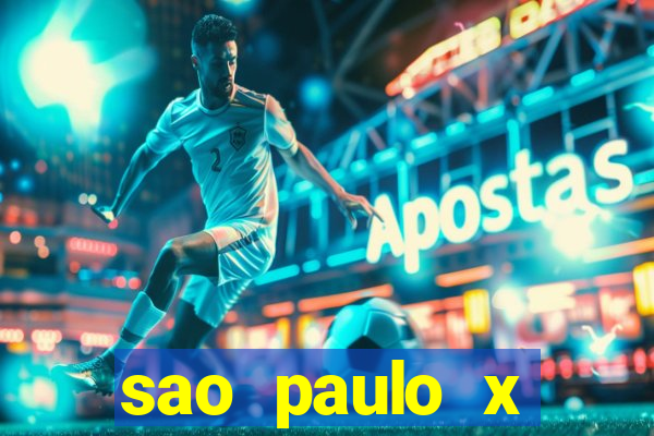 sao paulo x palmeiras palpites