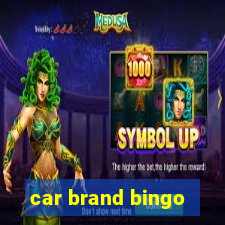 car brand bingo