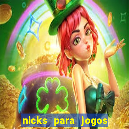 nicks para jogos de tiro