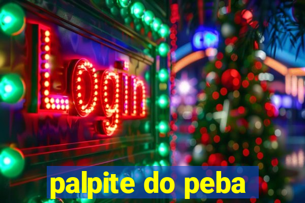 palpite do peba