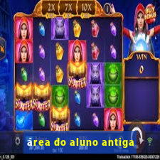 área do aluno antiga