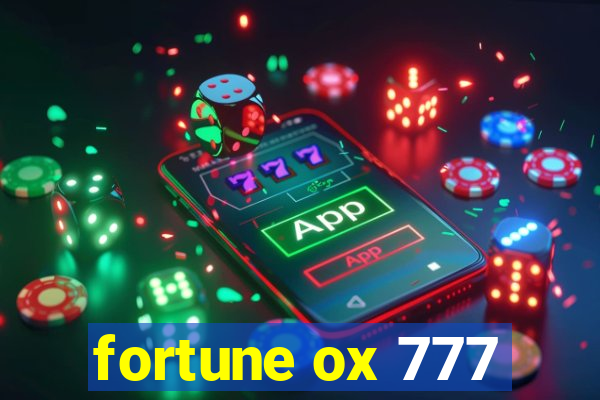 fortune ox 777