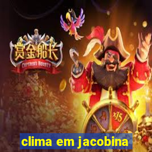 clima em jacobina